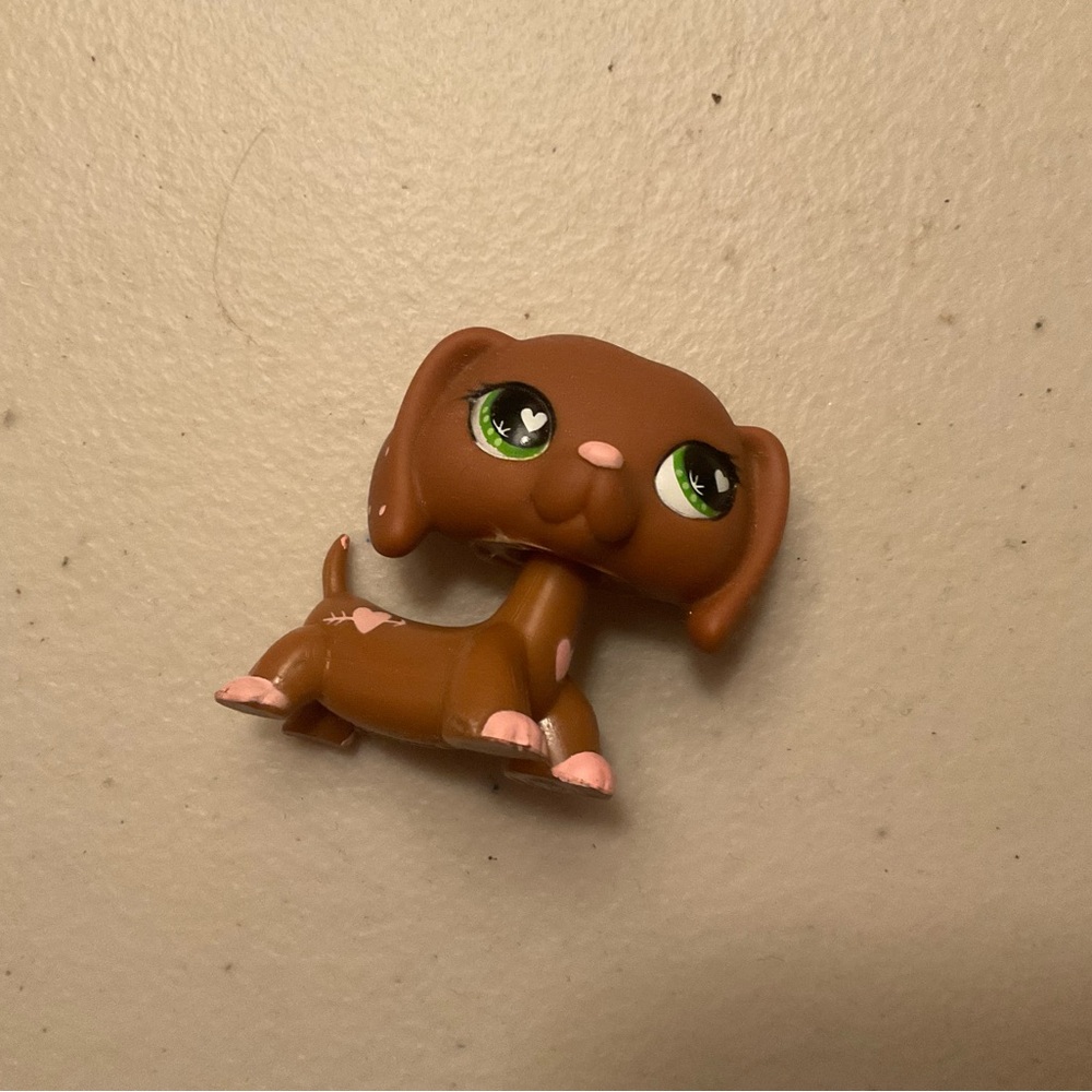 2006 Vintage Littlest Pet Shop Valentines Day Dog